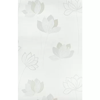 Szürke-drapp virág mintás tapéta (10117-14)