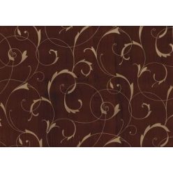   Gekkofix SCROLL OVERPRINT BROWN/GOLD öntapadós tapéta 45 cm x 15 m