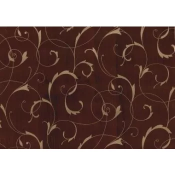   Gekkofix SCROLL OVERPRINT BROWN/GOLD öntapadós tapéta 45 cm x 2 m