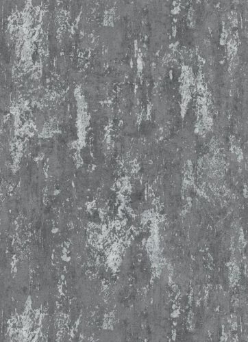 Szürke-ezüst fényes foltos beton mintás tapéta (Casual Chic 10273-10)