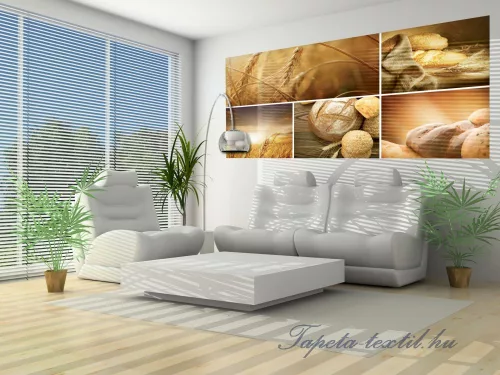 Kenyér minta vlies poszter, fotótapéta 103VEP /250x104 cm/
