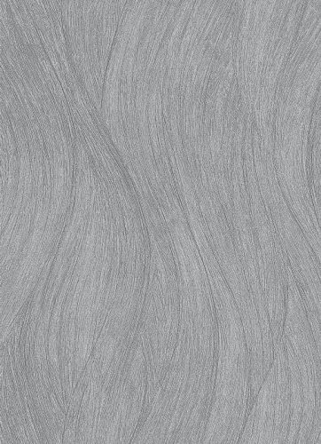 Szolid szürke-ezüst hullám mintás tapéta (Evolution 10317-47)