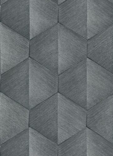 Szürke geometriai mintás tapéta (Fashion for Walls 10370-10)