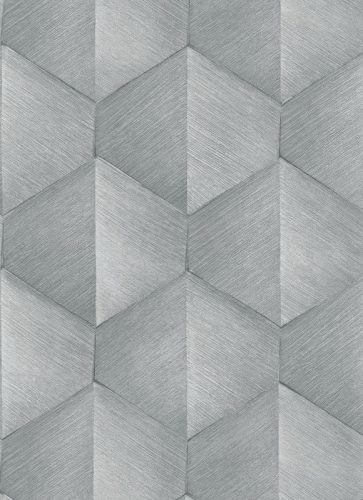 Szürkés geometriai mintás tapéta (Fashion for Walls 10370-38)