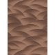 Barna-bronz modern hullám mintás tapéta (Fashion for Walls 10372-48)