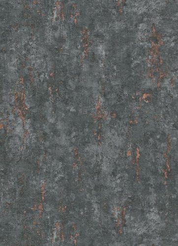 Barna-kékes szürke foltos beton mintás tapéta (Fashion for Walls 10375-47)