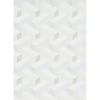 Szürke-drapp 3D mintás tapéta (Collage 10382-14)
