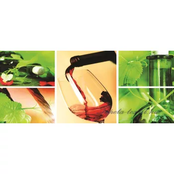 Bor minta vlies poszter, fotótapéta 104VEP /250x104 cm/