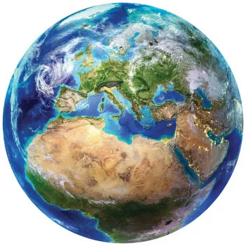 Föld vlies poszter, fotótapéta 10468VEZ1 /208x208 cm/