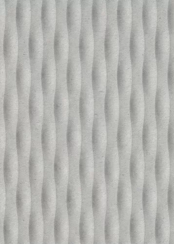 Szürke absztrakt 3D hullám mintás tapéta (10523-31)