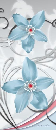 Virág minta öntapadós poszter, fotótapéta 1209SKT /91x211 cm/