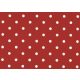 Gekkofix DOTS RED öntapadós tapéta 45 cm x 2 m