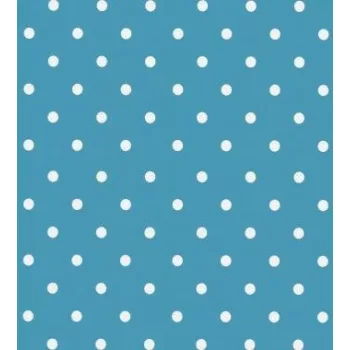 Gekkofix DOTS AQUA öntapadós tapéta 45 cm x 2 m
