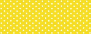 Gekkofix STARS YELLOW öntapadós tapéta 45 cm x 2 m