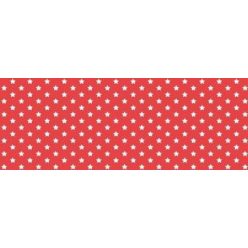 Gekkofix STARS RED öntapadós tapéta 45 cm x 2 m