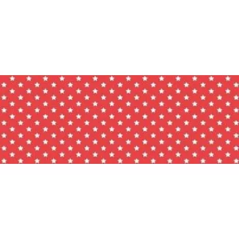 Gekkofix STARS RED öntapadós tapéta 45 cm x 15 m