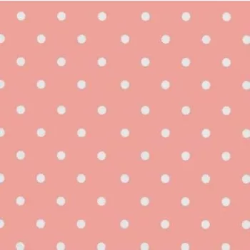 Gekkofix DOTS VINTAGE PINK öntapadós tapéta 45 cm x 15 m