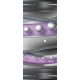 Ezüst golyók lilában öntapadós poszter, fotótapéta 1453SKT /91x211 cm/