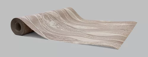 Drapp-barna hullám mintás tapéta (1514-63)