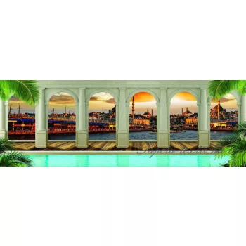   Isztambul vlies poszter, fotótapéta 1518VEEXXL /624x219 cm/