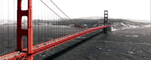 Golden Gate Bridge poszter, fotótapéta 154VEP /250x104 cm/