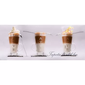 Latte vlies poszter, fotótapéta 1553VEP /250x104 cm/