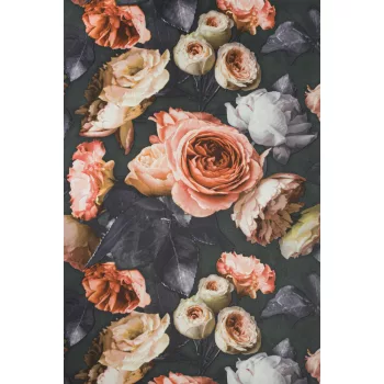 Nagy színes rózsa mintás tapéta (156502)