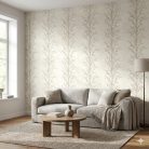 Arany színű ág mintás tapéta (1811-61)