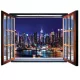 Ablakból a kilátás New York vlies poszter, fotótapéta 1952VEZ4 /201x145 cm/