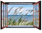 Ablakból a kilátás vlies poszter, fotótapéta 2072VEZ4 /201x145 cm/
