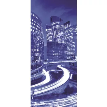   Párizs éjszaka vlies poszter, fotótapéta 214VET /91x211 cm/