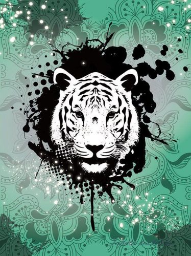 Tigris vlies poszter, fotótapéta 2188-VE-A /206x275 cm/