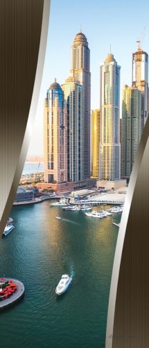 Dubai vlies poszter, fotótapéta 2198VET /91x211 cm/