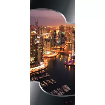 Dubai öntapadós poszter, fotótapéta 2203SKT /91x211 cm/