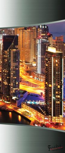 Dubai öntapadós poszter, fotótapéta 2204SKT /91x211 cm/