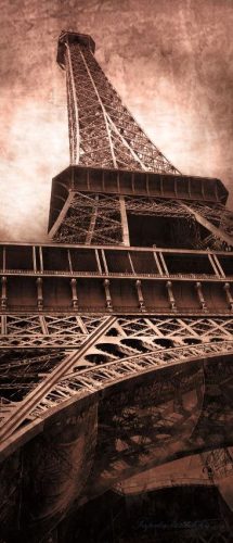 Eiffel Tower öntapadós poszter, fotótapéta 223SKT /91x211 cm/