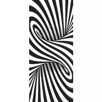 Absztrakt 3D vlies poszter, fotótapéta 2258VET /91x211 cm/