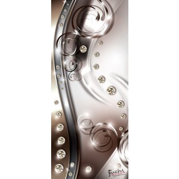   Absztrakt minta öntapadós poszter, fotótapéta 2269SKT /91x211 cm/