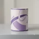 Lila modern mintás bordűr
