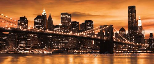 Brooklyn Bridge poszter, fotótapéta 228VEP /250x104 cm/