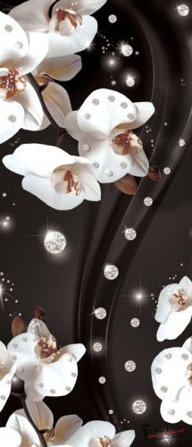 Virág minta öntapadós poszter, fotótapéta 2311SKT /91x211 cm/