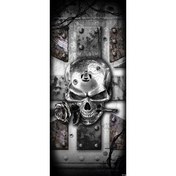   Koponya öntapadós poszter, fotótapéta 2377SKT /91x211 cm/