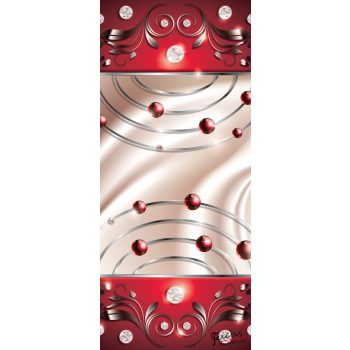   Absztrakt minta öntapadós poszter, fotótapéta 2433SKT /91x211 cm/