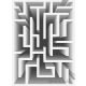 3D labirintus vlies poszter, fotótapéta 2455VE-A /206x275 cm/