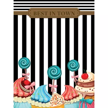   Édességek vlies poszter, fotótapéta 2470VE-A /206x275 cm/