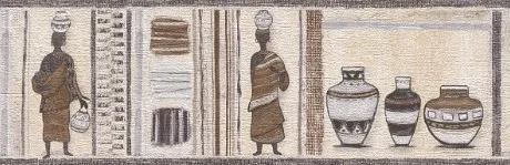 Afrikai bordűr, (0,17x5 m)