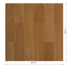 Öntapadós vinyl padlólap,  30,5 x 30,5 cm, Parketta mintás gőzölt bükk.