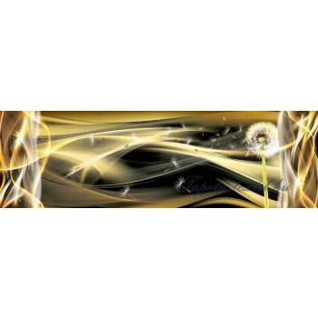   Absztrakt pitypang vlies poszter, fotótapéta 2716VEEXXL /624x219 cm/