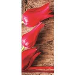 Tulipánok vlies poszter, fotótapéta 272VET /91x211 cm/