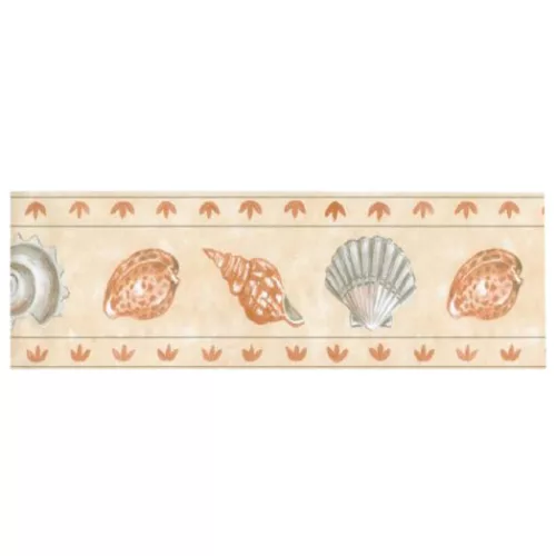 Öntapadós bordűr, Csigák és kagylók (0,106x10 m)